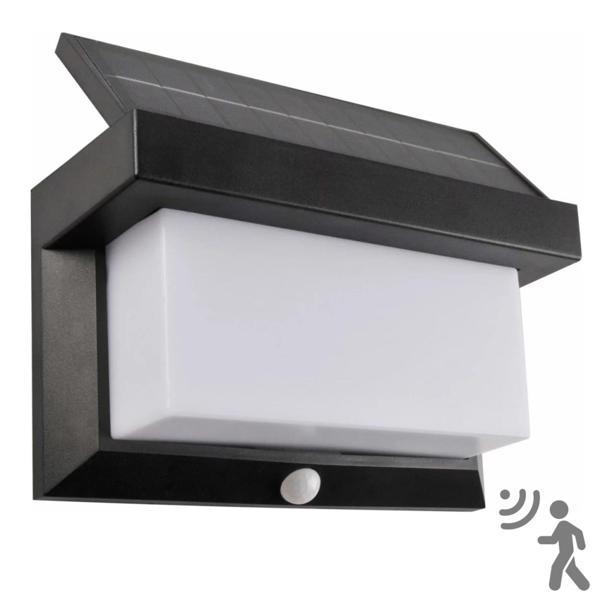 LED Solar-Wandleuchte mit Sensor TONY LED/3,7V 1800 mAh IP44