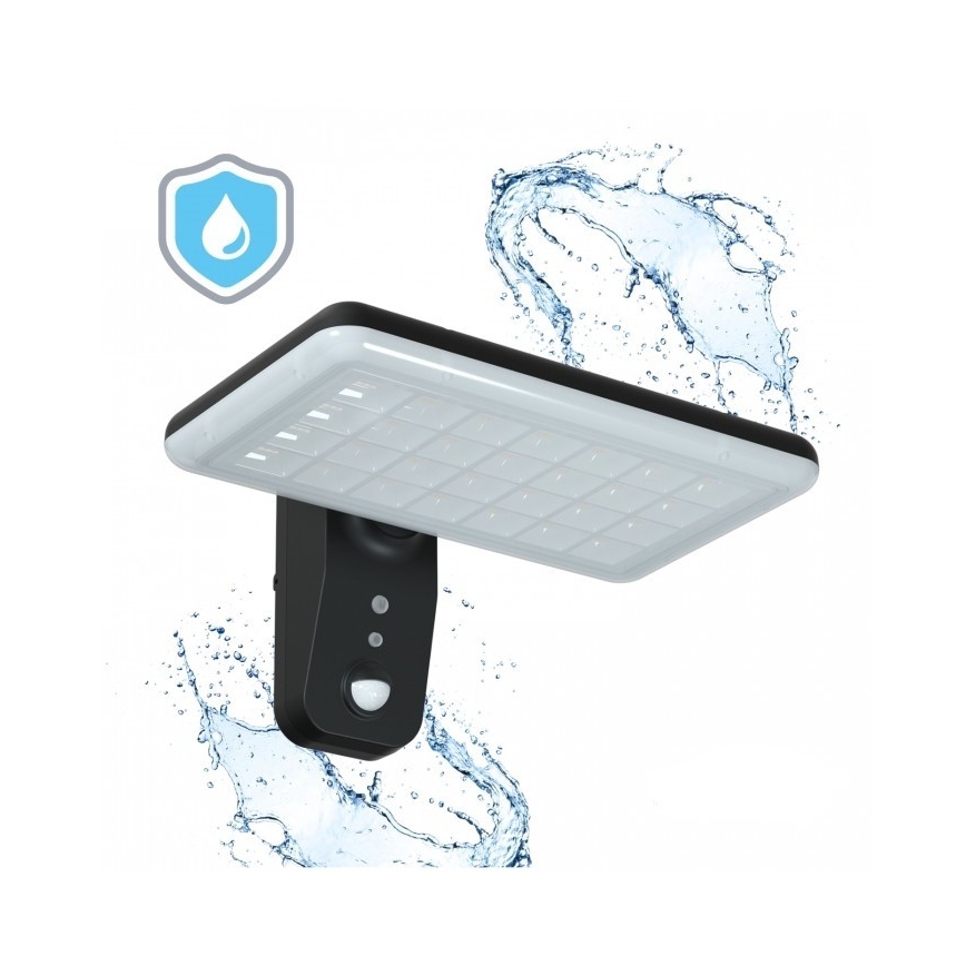 LED-Solar-Wandleuchte mit Sensor PHOENIX LED/15W/3,2V 3000/4000K IP65 6000 mAh
