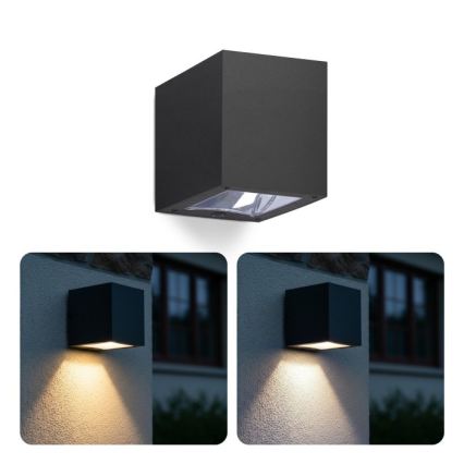 LED-Solar-Wandleuchte QUERK LED/1,2V 3000/4000K IP54 800 mAh