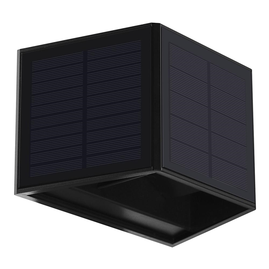 LED-Solar-Wandleuchte WINGS LED/2W/3,2V 3000K IP54 schwarz