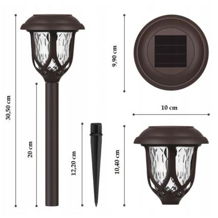 LED-Solarbeleuchtung LED/1,2V