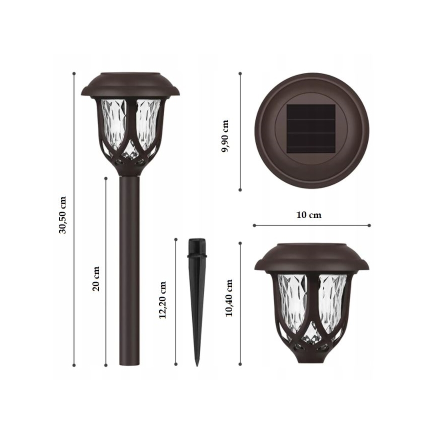 LED-Solarbeleuchtung LED/1,2V