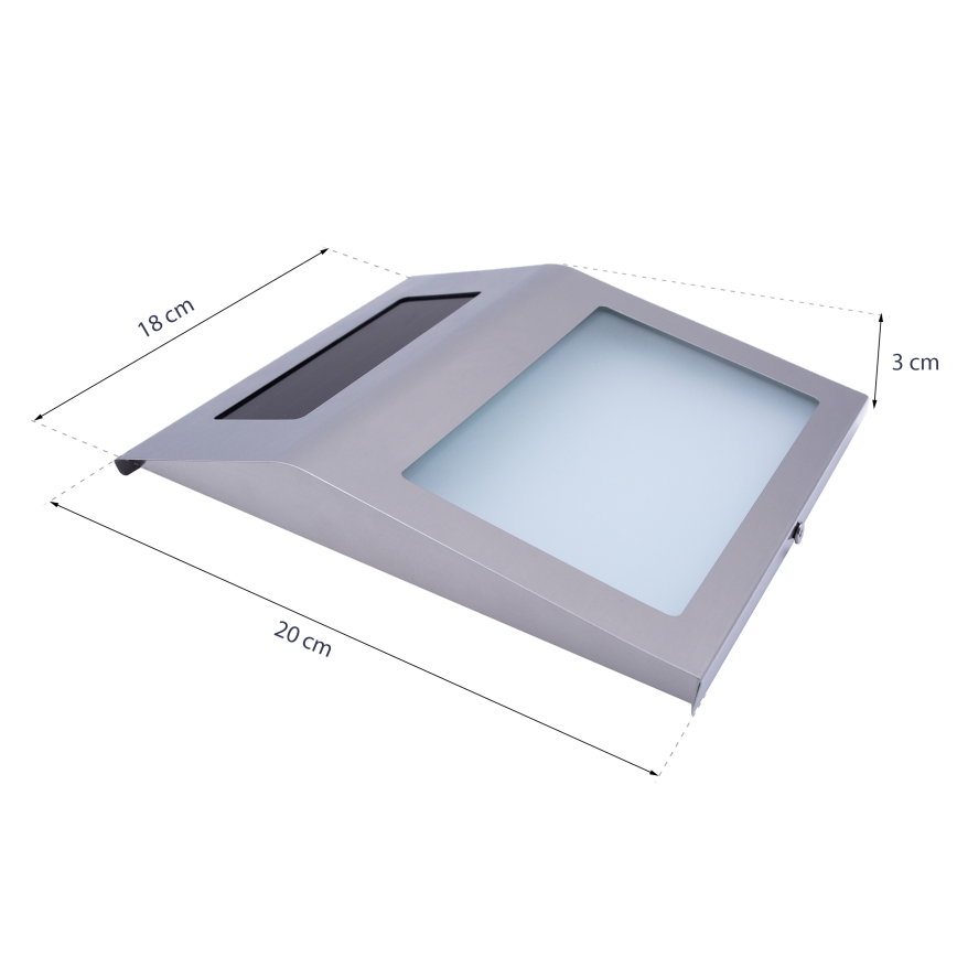 LED Solare Hausnummer 1,2V IP44