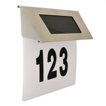 LED Solarhausnummer 1,2V IP44
