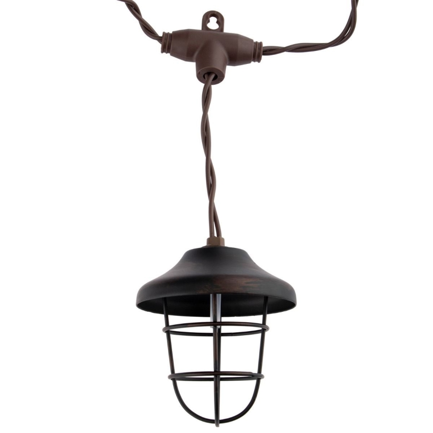 LED-Solarkette 10xLED/4,57m IP44 warmweiß