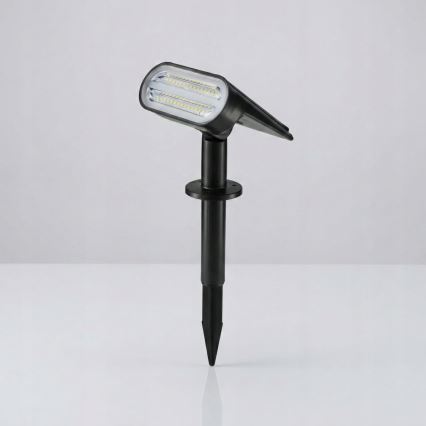 LED Solarlampe 2-in-1 LED/3,7V 1200 mAh IP54 schwarz