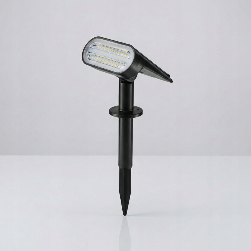 LED Solarlampe 2-in-1 LED/3,7V 1200 mAh IP54 schwarz