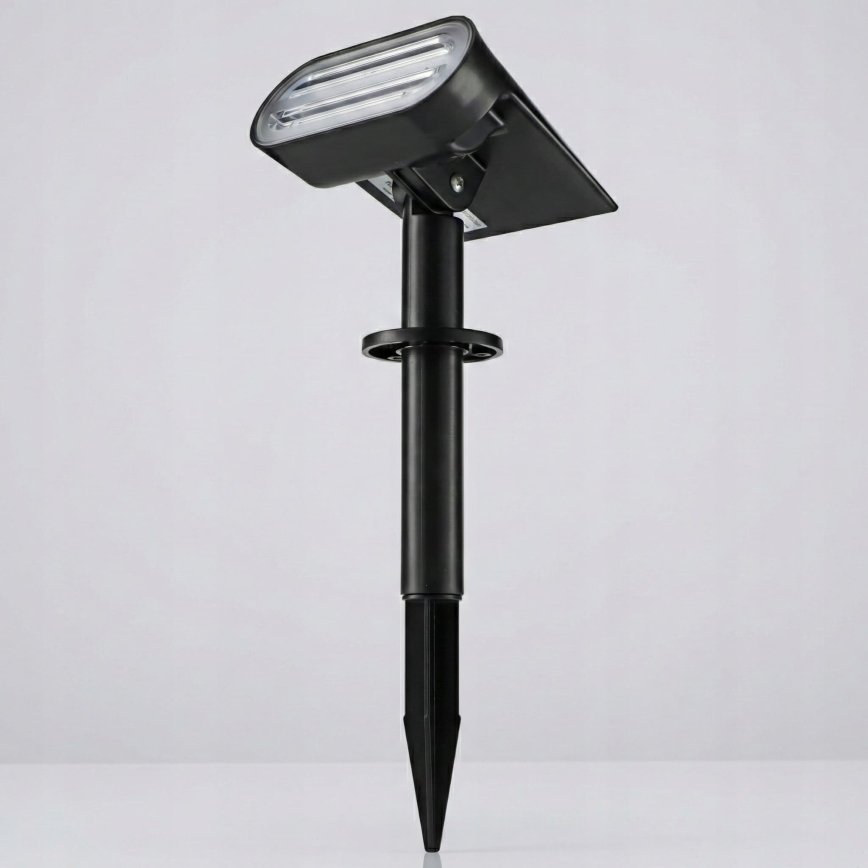 LED Solarlampe 2-in-1 LED/3,7V 1200 mAh IP54 schwarz