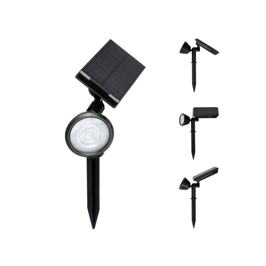 LED Solarlampe LANCE LED/3,7V 6000K IP44 1500 mAh