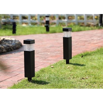 LED-Solarlampe MARTIN LED/1,2 V 150 mAh IP44 schwarz