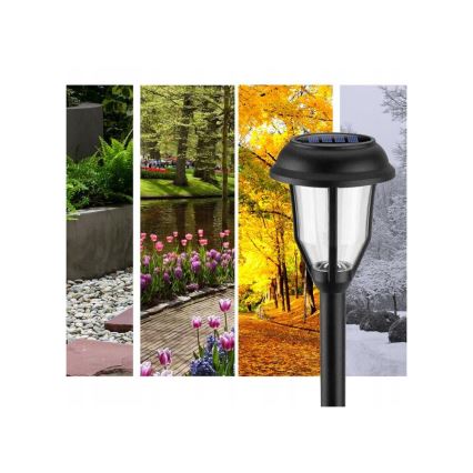 LED-Solarlampe mit Dämmerungssensor LED/2V IP44