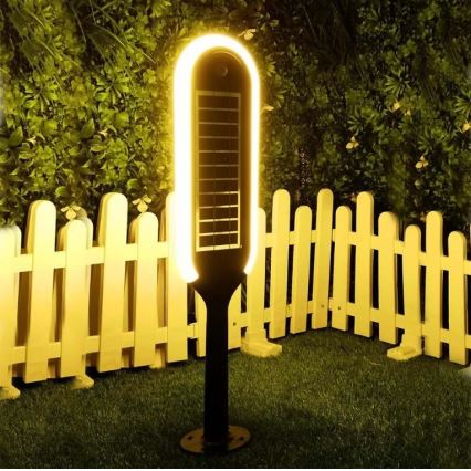 LED-Solarlampe mit einem Sensor BOLLARD LED/5W/5,5V 70 cm 3000K IP65