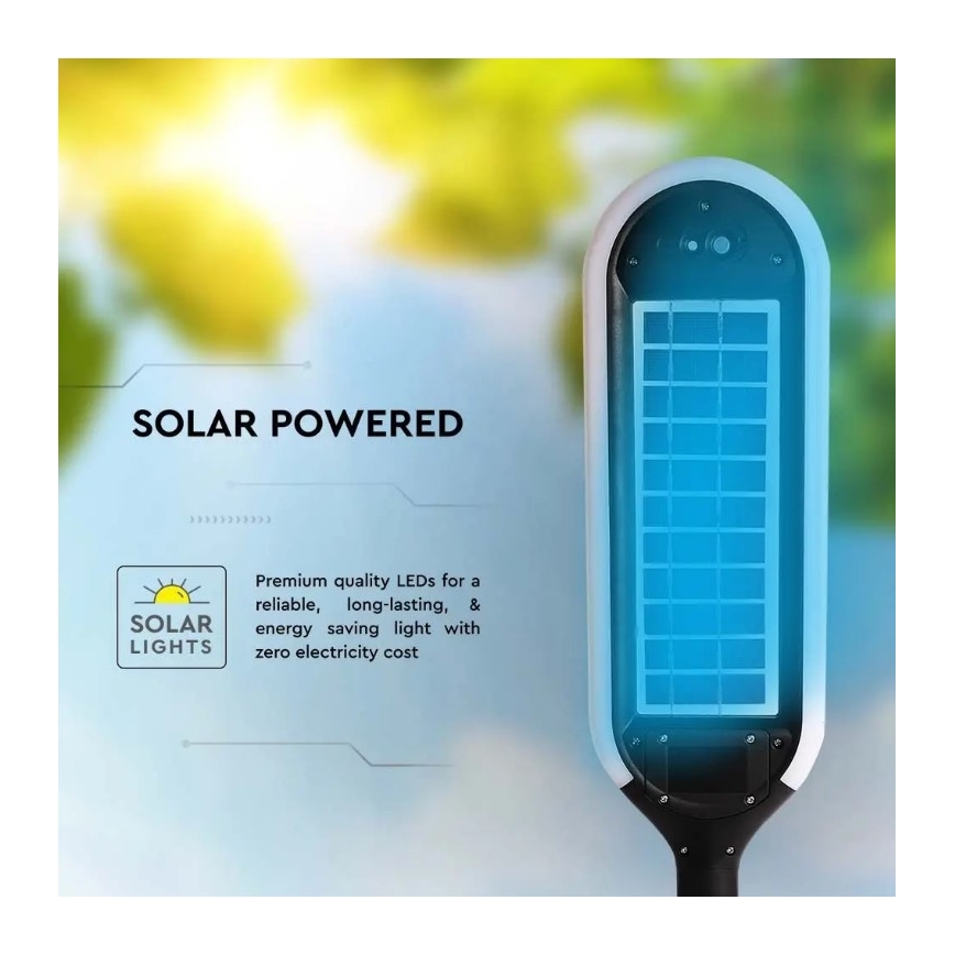 LED-Solarlampe mit einem Sensor BOLLARD LED/5W/5,5V 70 cm 3000K IP65