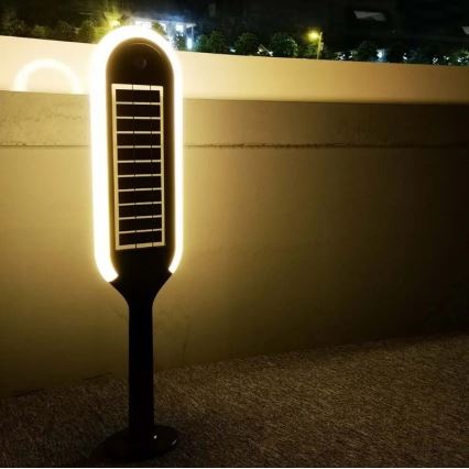 LED-Solarlampe mit einem Sensor BOLLARD LED/5W/5,5V 70 cm 4000K IP65