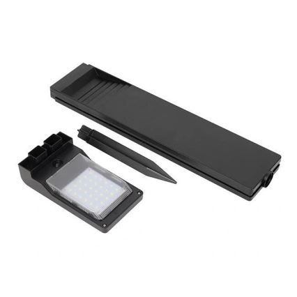 LED Solarlampe mit Sensor LED/3,7V 4000K 41,3 cm 2200 mAh IP65