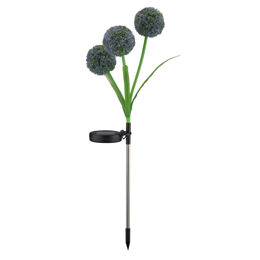 LED-Solarleuchte ALLIUM LED/1,2V 6500K 600 mAh IP44 schwarz