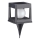 LED-Solarleuchte CUBO LED/3,7V 1200 mAh IP44 schwarz