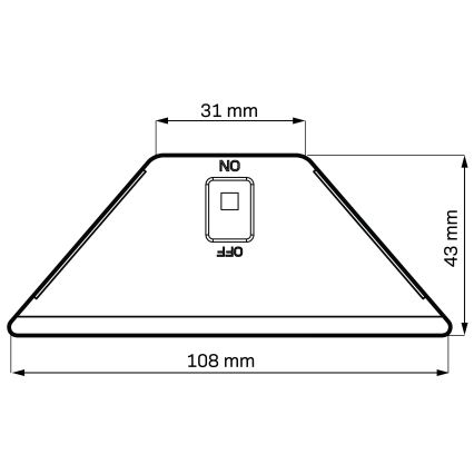 LED Solarleuchte ELI LED/4,5W/3,7V 500 mAh IP44 schwarz