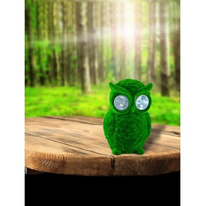 LED-Solarleuchte Eule 2xLED/0,01W/1,2V IP44