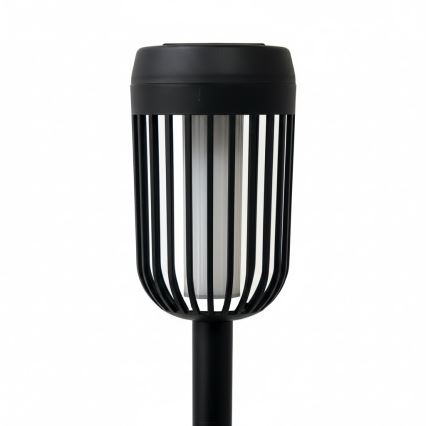 LED-Solarleuchte FLAME LED/1,2V 100 mAh 1800K 37 cm IP44 schwarz