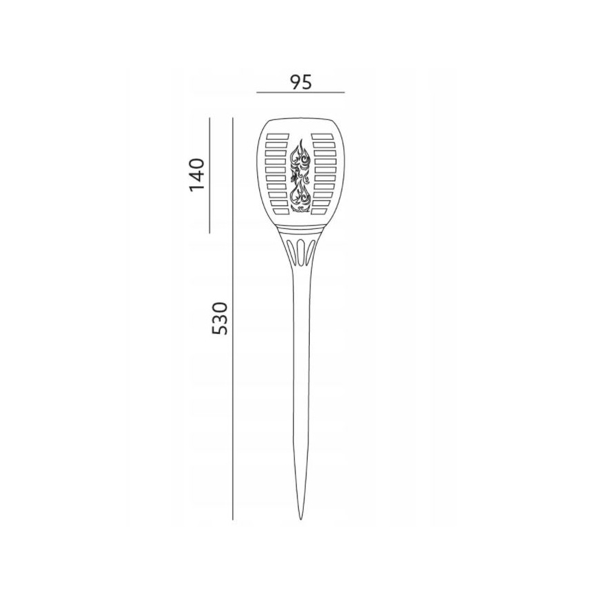 LED-Solarleuchte für den Außenbereich SPARKLE LED/0,12W/1,2V IP44 300 mAh