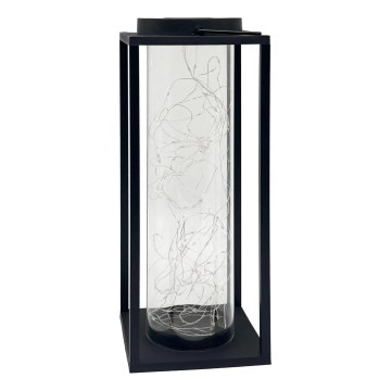 LED-Solarleuchte GLAMOUR LED/1,2V 600 mAh IP44 schwarz