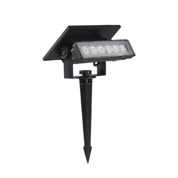 LED-Solarleuchte LED/0,9W/3,7V 3000K IP65 schwarz