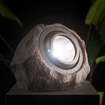 LED-Solarleuchte LED/1,2 V 1000 mAh IP44 Stein