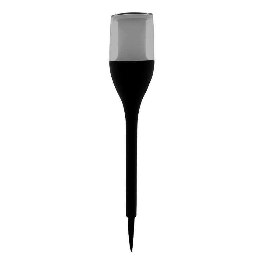 LED-Solarleuchte LED/1,2 V 800 mAh IP44 schwarz