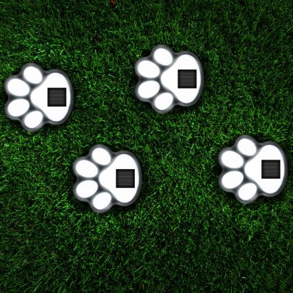 LED-Solarleuchte LED/1,2V 100mAh IP44 Pfote