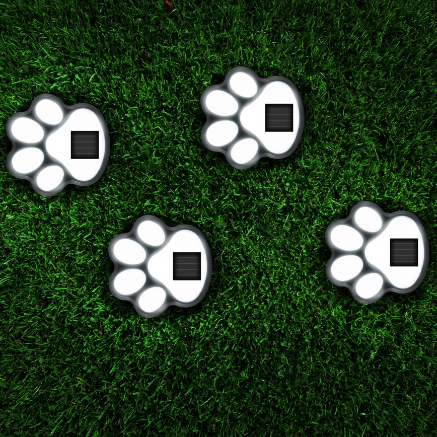 LED-Solarleuchte LED/1,2V 100mAh IP44 Pfote