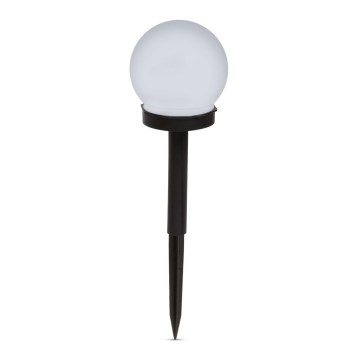 LED Solarleuchte LED/1,2V 40mAh IP44 schwarz