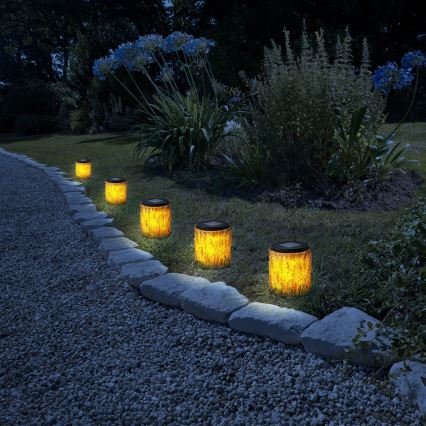 LED Solarleuchte LED/1,2V 600mAh IP44 Baumstamm