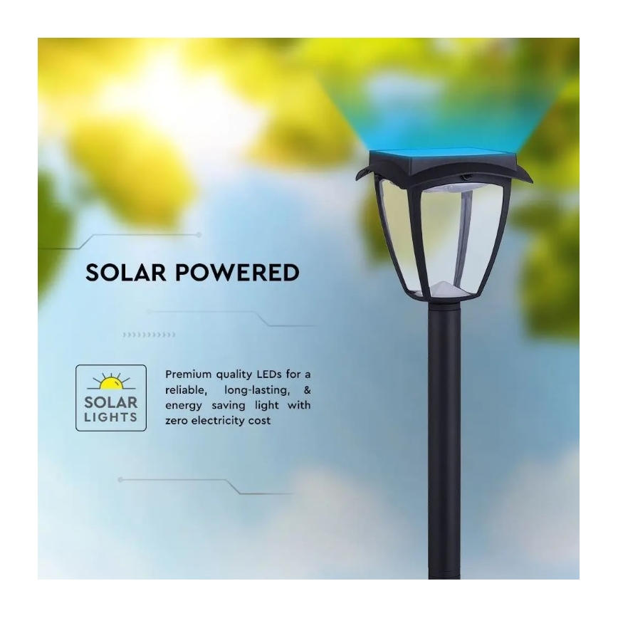 LED-Solarleuchte LED/2W/230V 93 cm 3000/6000K IP65 2200 mAh