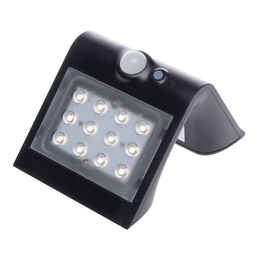 LED Solarleuchte mit Bewegungs- und Dämmerungssensor LED/1,5W/1200 mAh 3,7V IP65