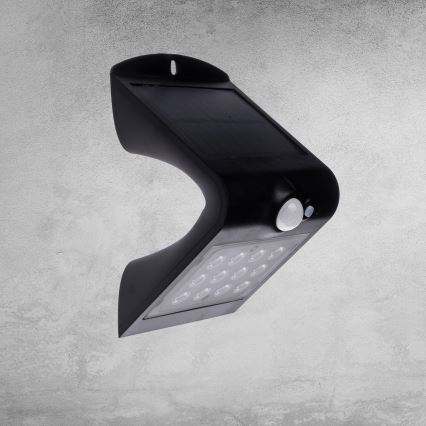 LED Solarleuchte mit Bewegungs- und Dämmerungssensor LED/1,5W/1200 mAh 3,7V IP65