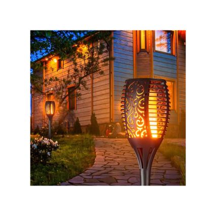 LED-Solarleuchte mit Dämmerungssensor LED/1,2W/1,2V 600 mAh IP44