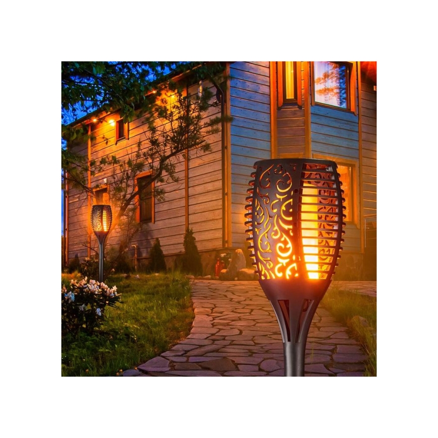 LED-Solarleuchte mit Dämmerungssensor LED/1,2W/1,2V 600 mAh IP44