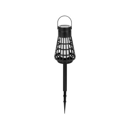LED-Solarleuchte mit Sensor 2-in-1 LED/1W/3,7V IP54 300 mAh schwarz