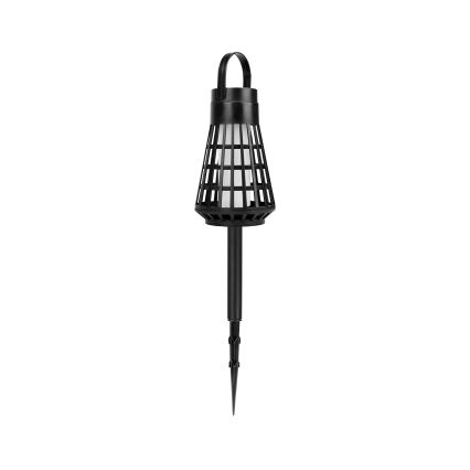 LED-Solarleuchte mit Sensor 2-in-1 LED/1W/3,7V IP54 300 mAh schwarz