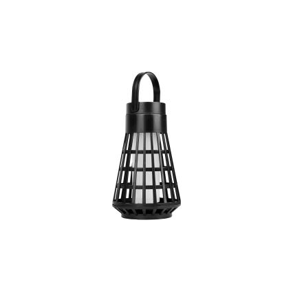 LED-Solarleuchte mit Sensor 2-in-1 LED/1W/3,7V IP54 300 mAh schwarz