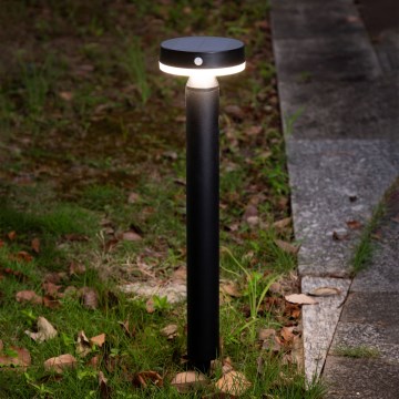 LED-Solarleuchte mit Sensor GWINEA LED/4,5W/3,7V 2000 mAh 50 cm IP44 schwarz