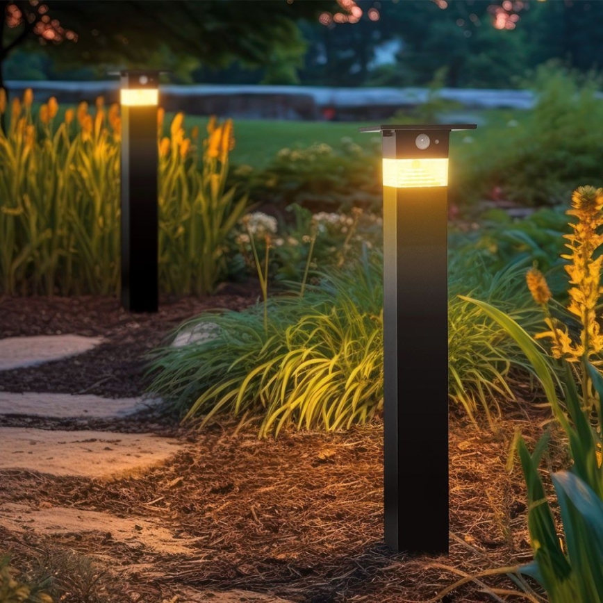 LED-Solarleuchte mit Sensor LED/2,5W/3,7V IP54 3000K 2200 mAh