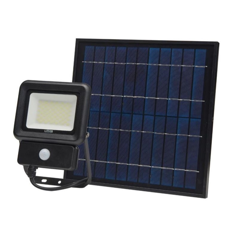LED Solarleuchte mit Sensor LED/30W/3,7V 6500K IP65 6600 mAh