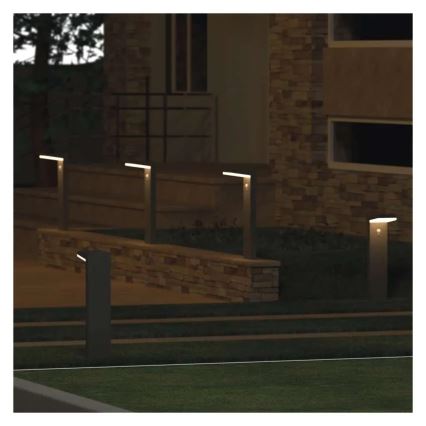 LED Solarleuchte mit Sensor LED/4,4W/3,7V 2200 mAh IP44