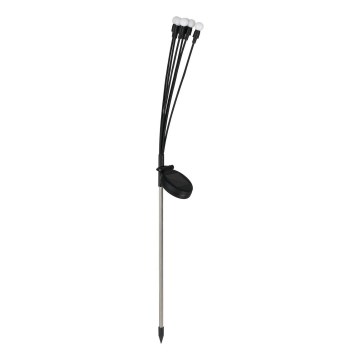 LED-Solarleuchte MULTI LED/0,06W/1,2V 150 mAh IP44 schwarz