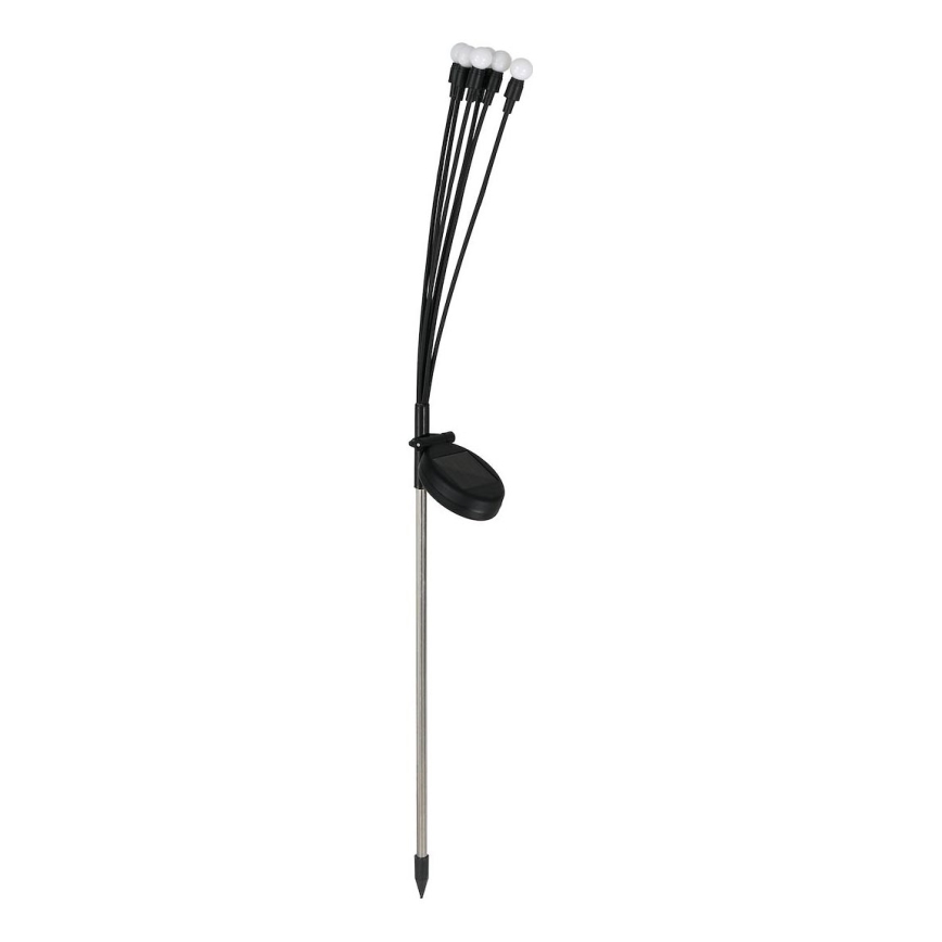 LED-Solarleuchte MULTI LED/0,06W/1,2V 150 mAh IP44 schwarz
