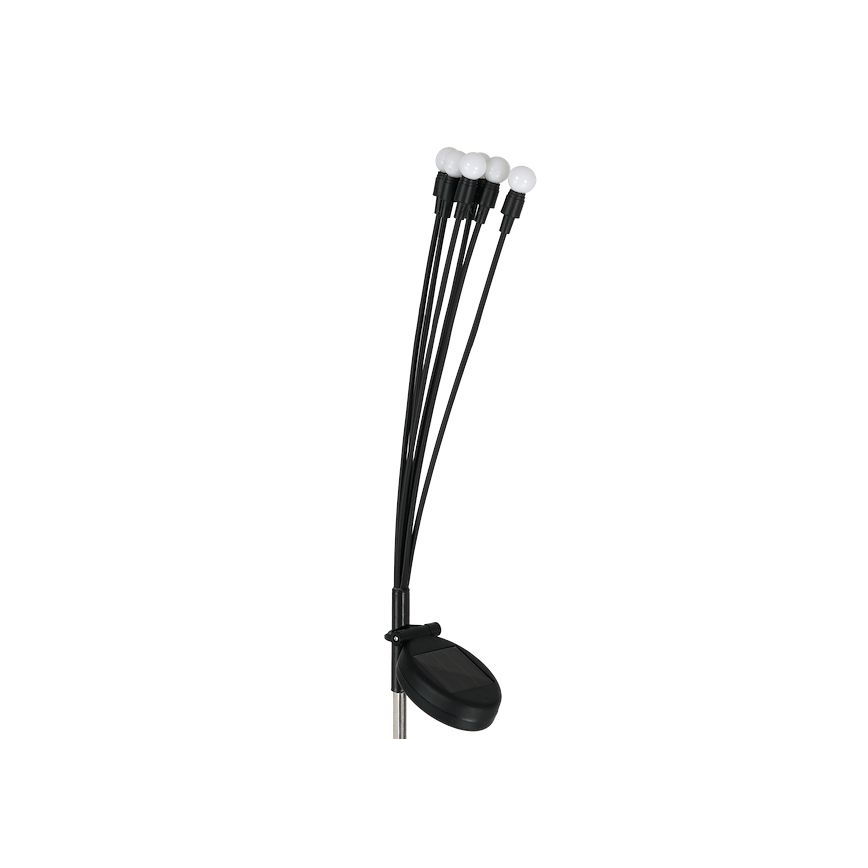 LED-Solarleuchte MULTI LED/0,06W/1,2V 150 mAh IP44 schwarz