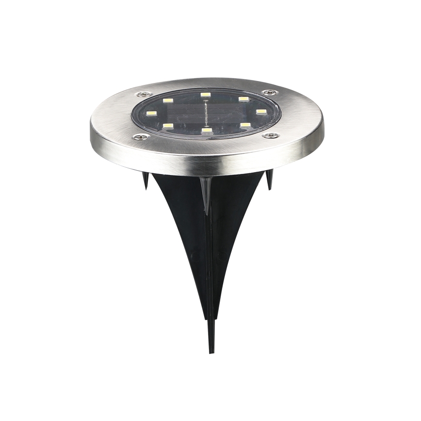 LED-Solarleuchte SOLLY LED/1,2V 6500K Ø 11,5 cm 300 mAh IP44 chrom