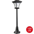 LED-Solarleuchte TIRANA LED/1,6W/1,2V 600 mAh IP44 schwarz
